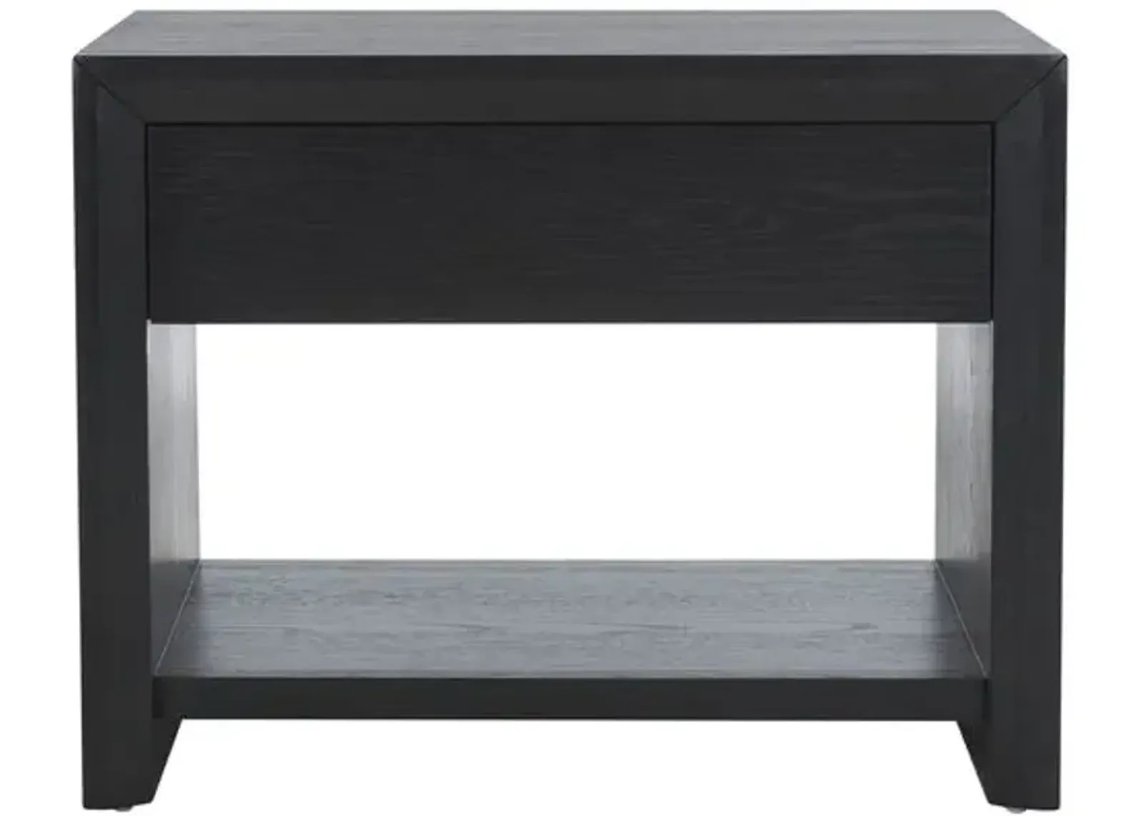 Darnell 1 Drawer Nightstand - Black