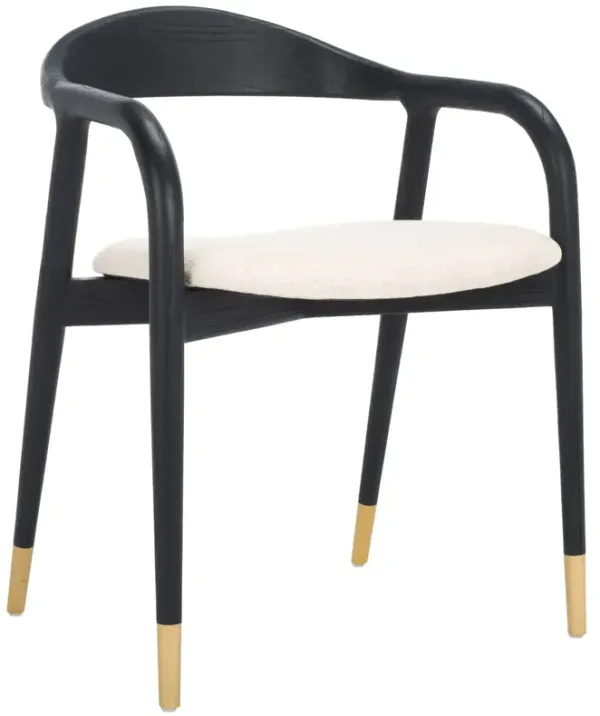 Xaviera Curved Back Dining Chair