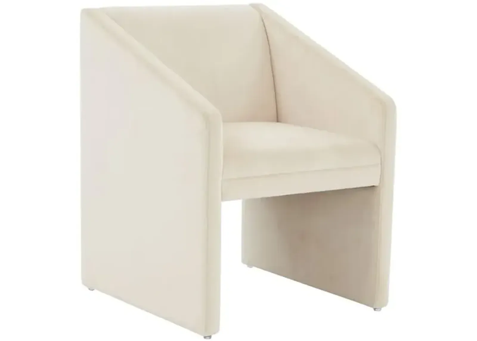 Odette Upholstered Armchair - White