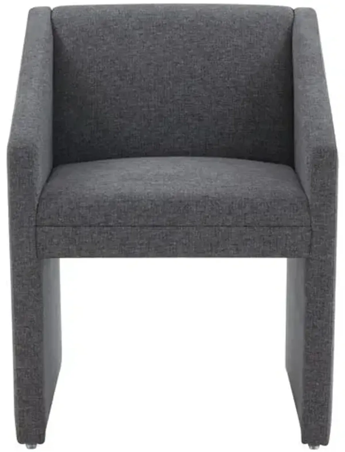 Odette Upholstered Armchair - Gray