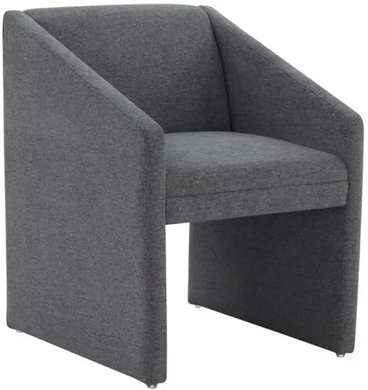 Odette Upholstered Armchair - Gray