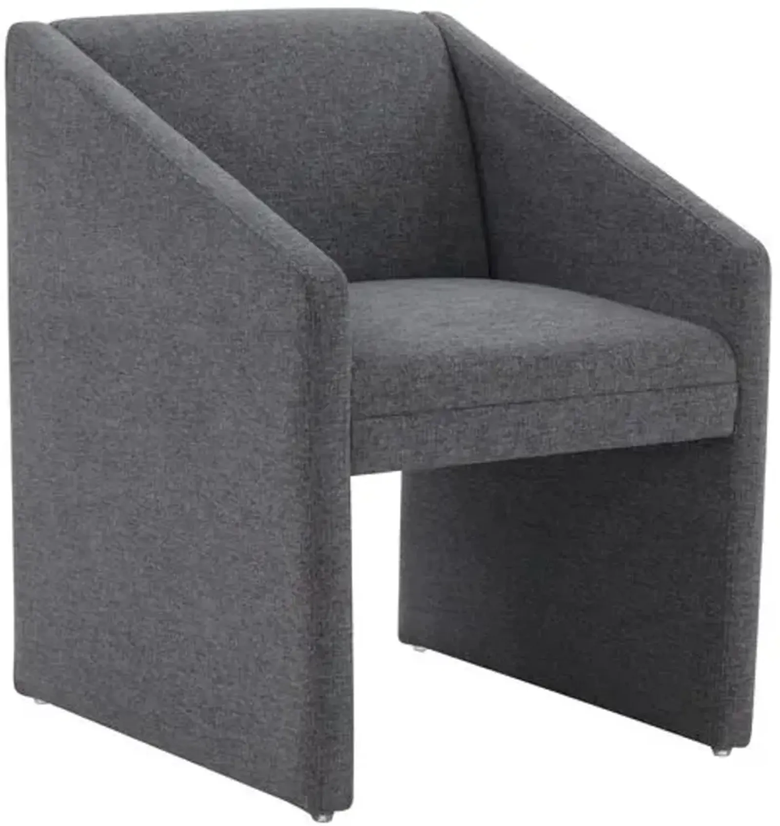 Odette Upholstered Armchair - Gray