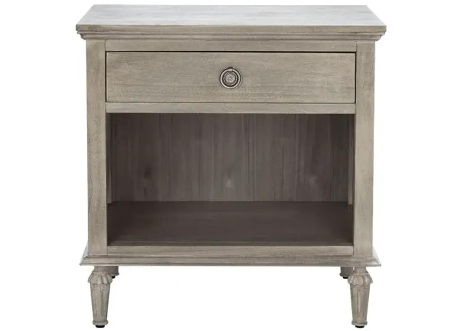 Perenna 1 Drawer Wood Nightstand