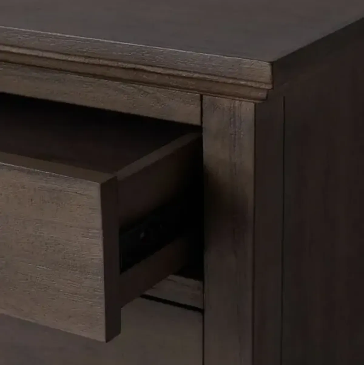 Perenna 3-Drawer Wood Nightstand