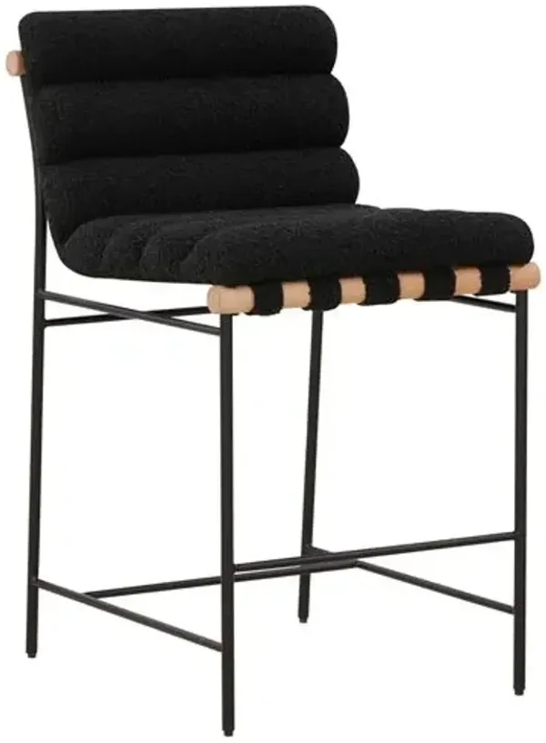 Tova Boucle Counter Stool