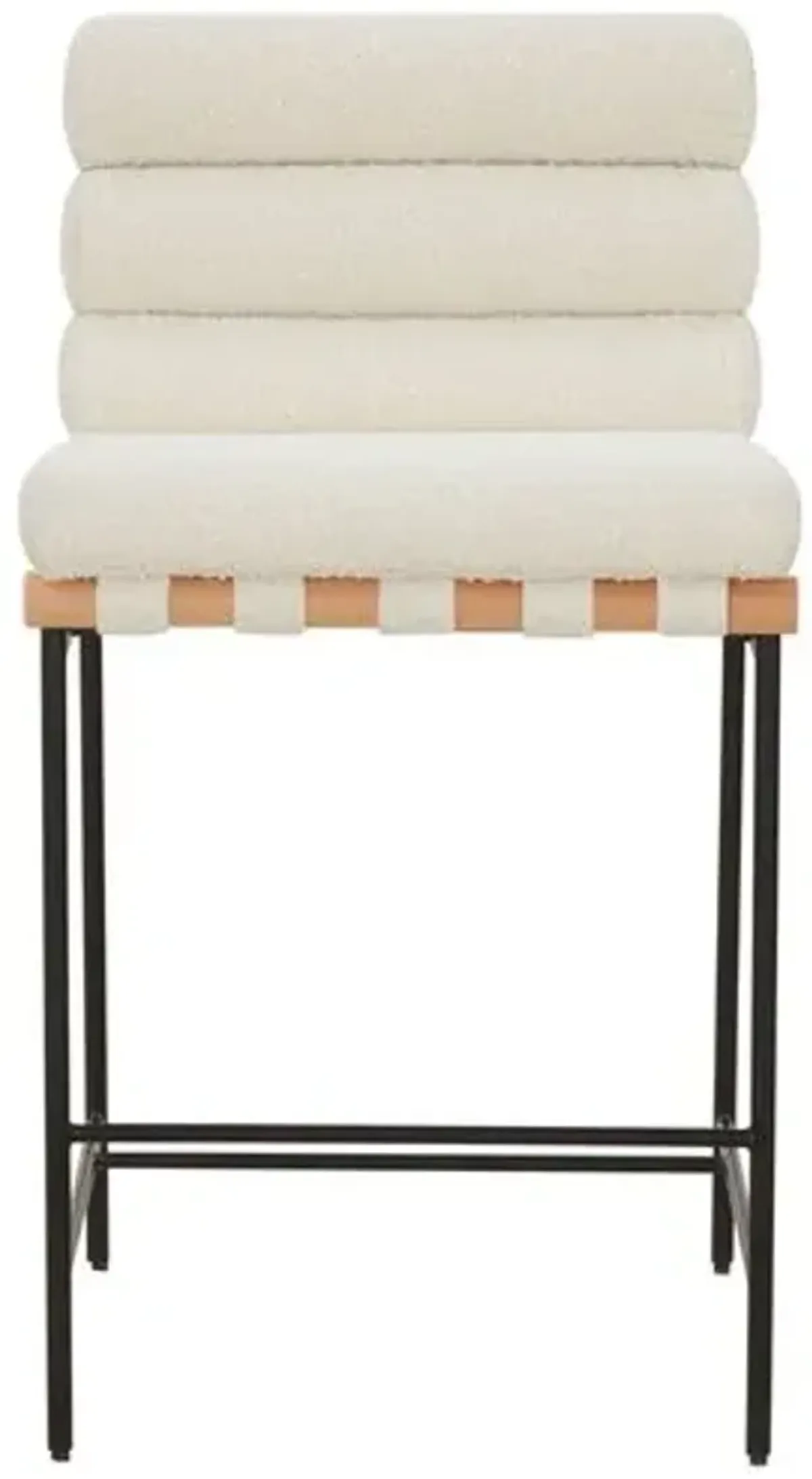 Tova Boucle Counter Stool