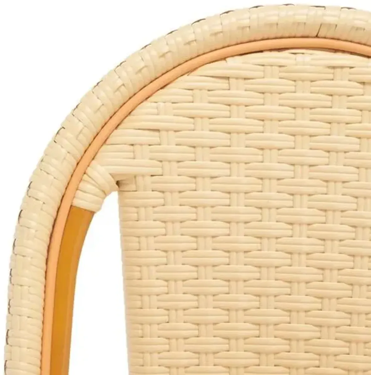 Set of 2 Marcellus Outdoor Side Chairs - Brown