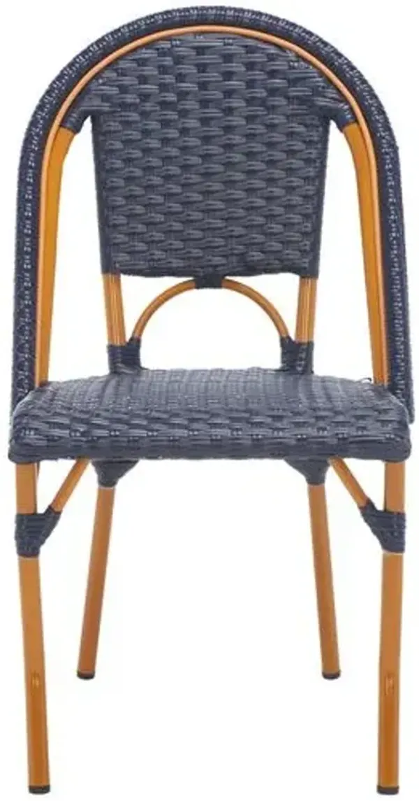 Set of 2 Marcellus Outdoor Side Chairs - Blue