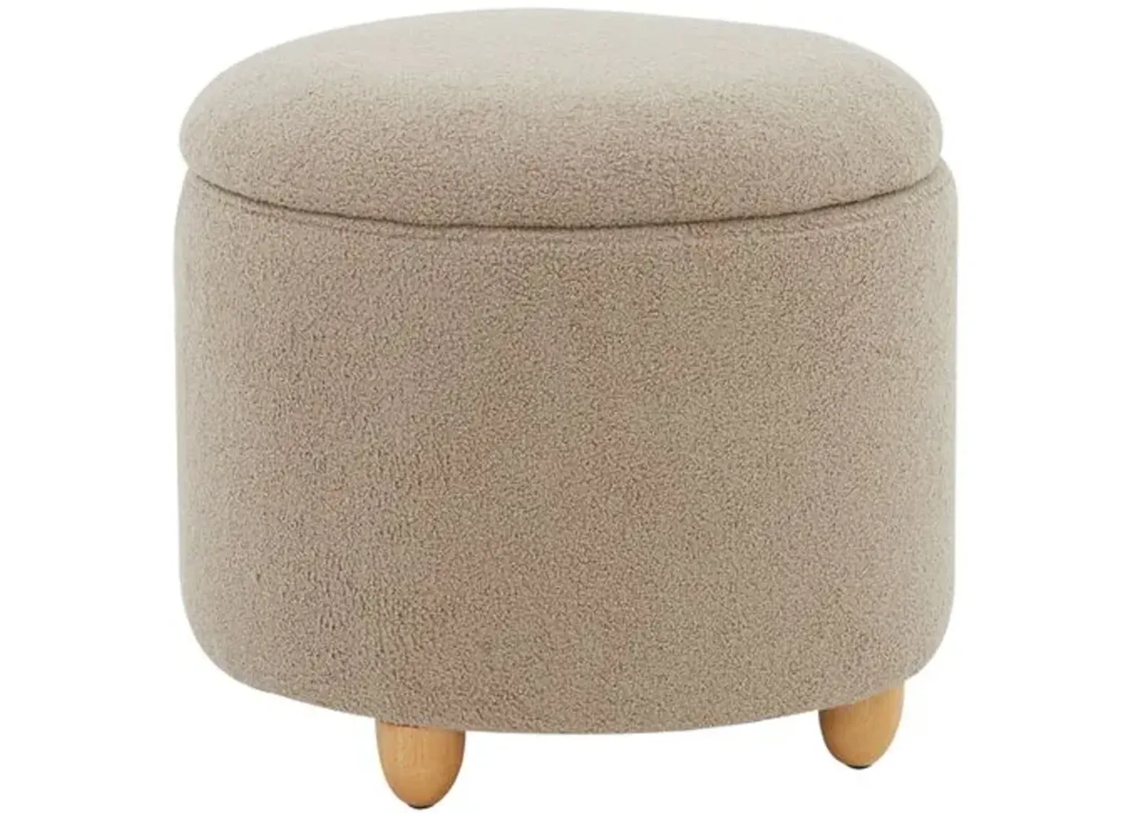 Zaria Storage Ottoman - Brown