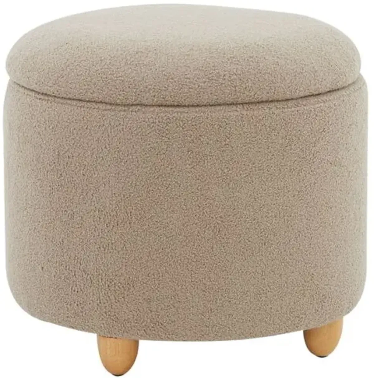 Zaria Storage Ottoman - Brown