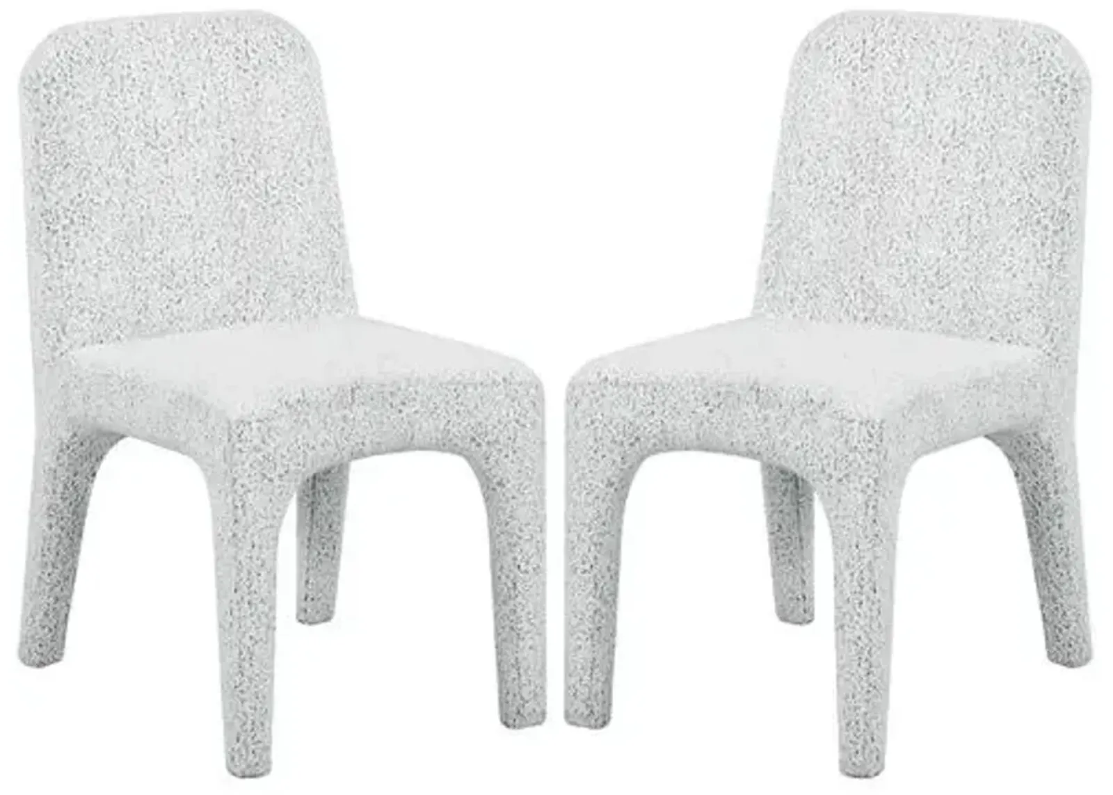 Alani Boucle Dining Chair - Multi