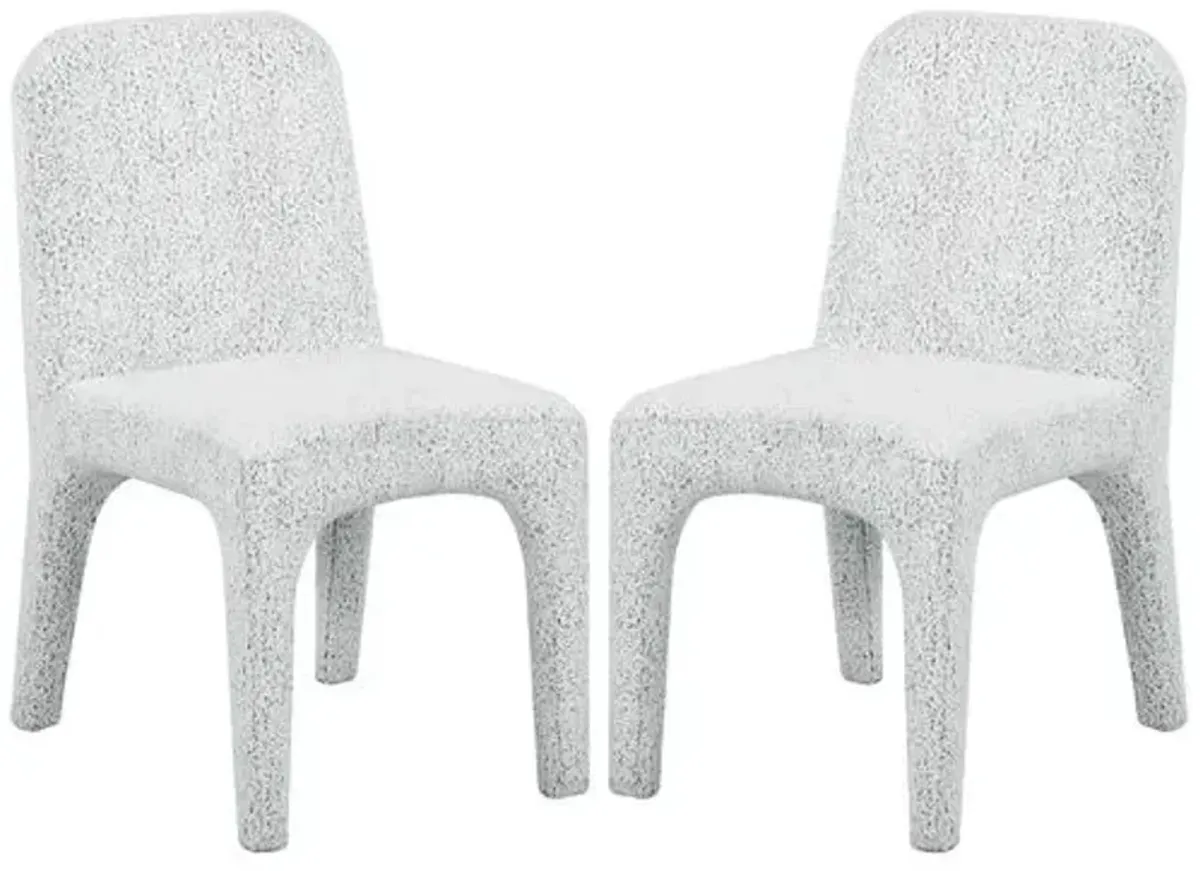 Alani Boucle Dining Chair - Multi