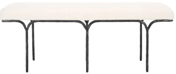 Faeryn 48" Boucle Bench