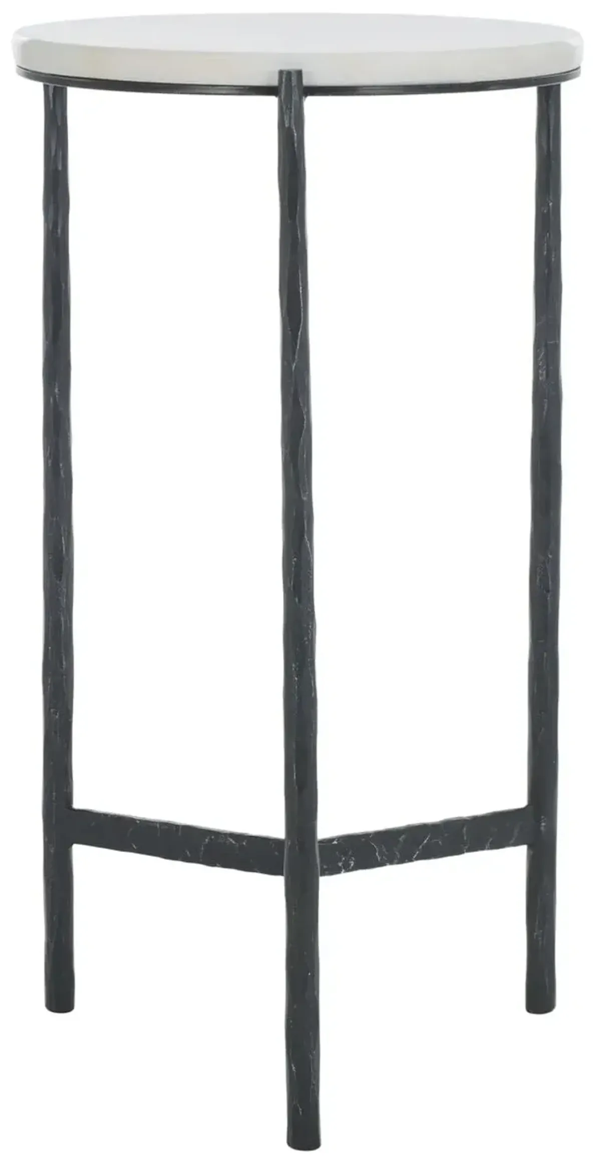 Greyson Marble Top Drink Table - Black/White - Multi