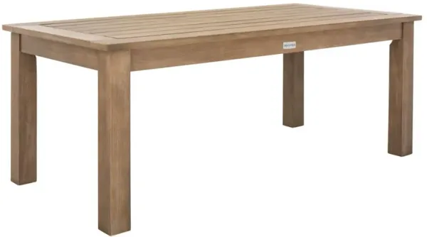 Niko Outdoor Coffee Table, Natural