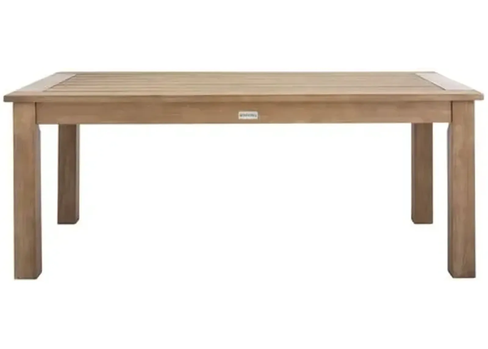 Niko Patio Coffee Table - Natural - Brown