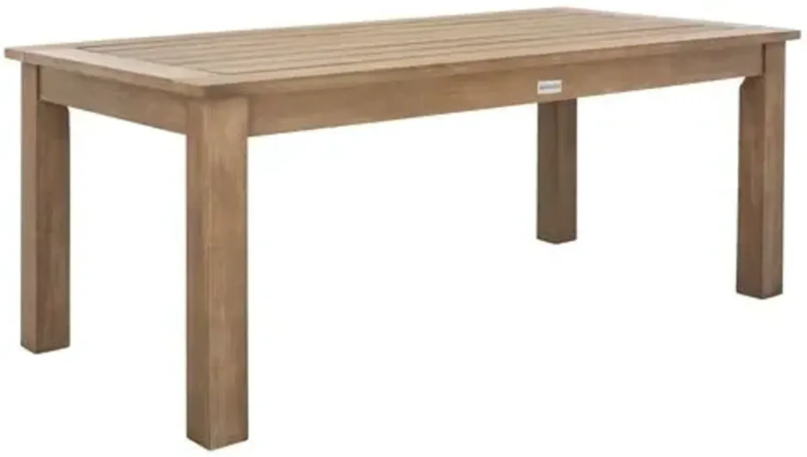 Niko Outdoor Coffee Table - Natural - Brown