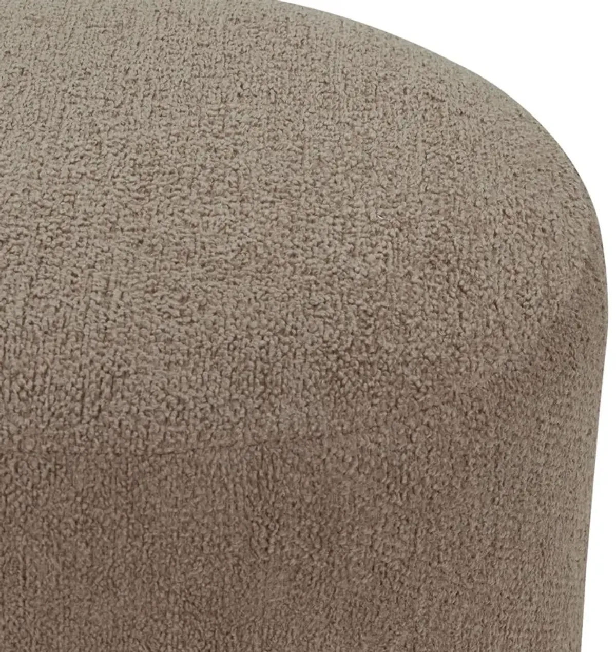 Minuetta Round Boucle Ottoman