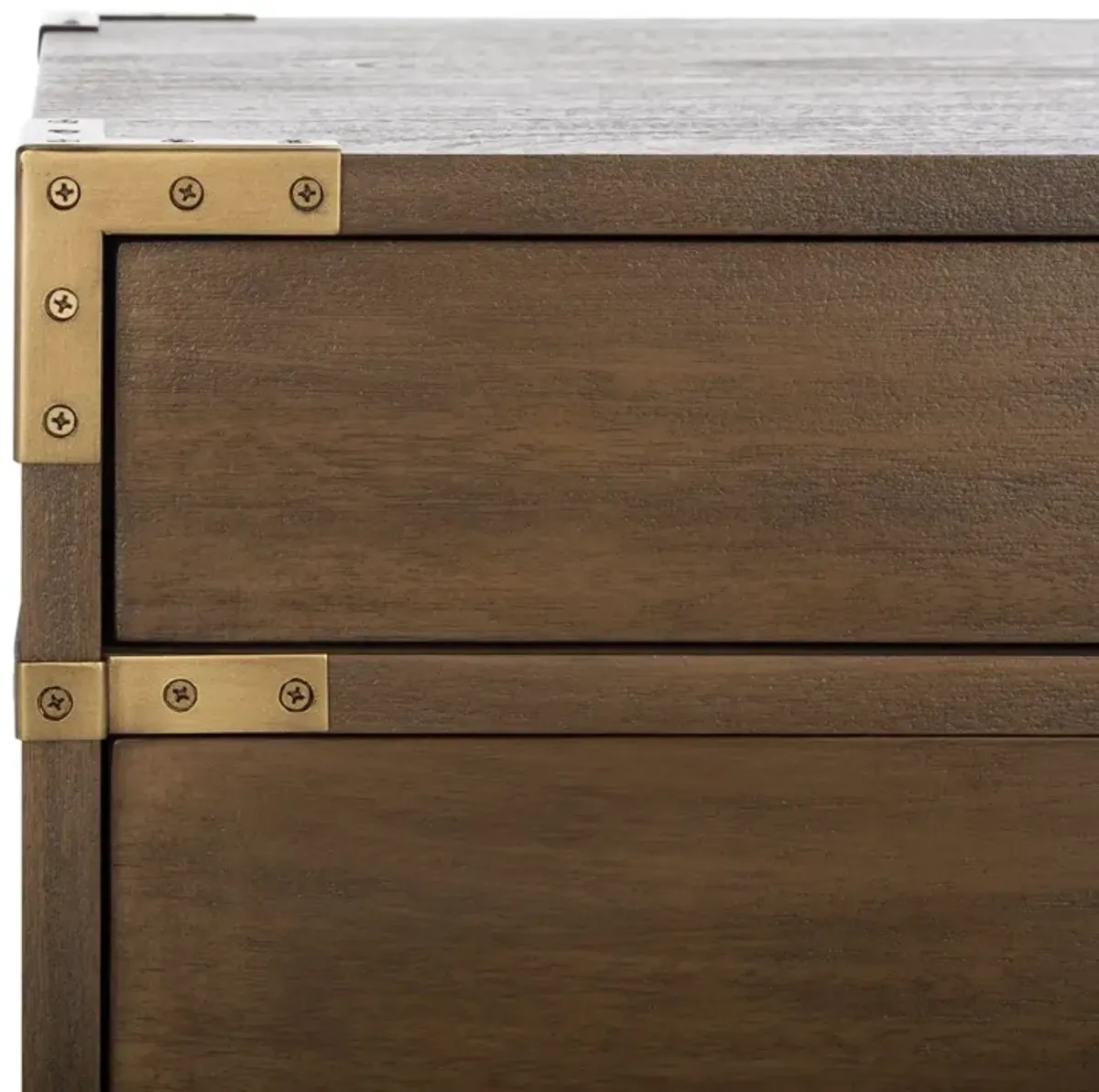 Nirel 3-Drawer Wood Nightstand