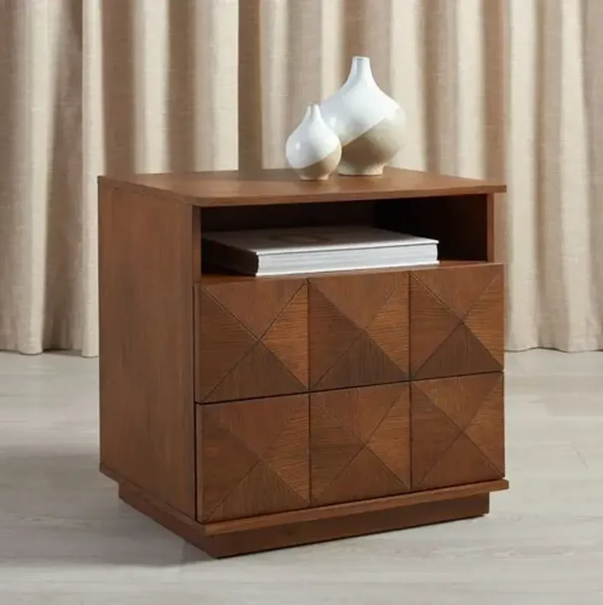 Verena 2 Drawer Nightstand