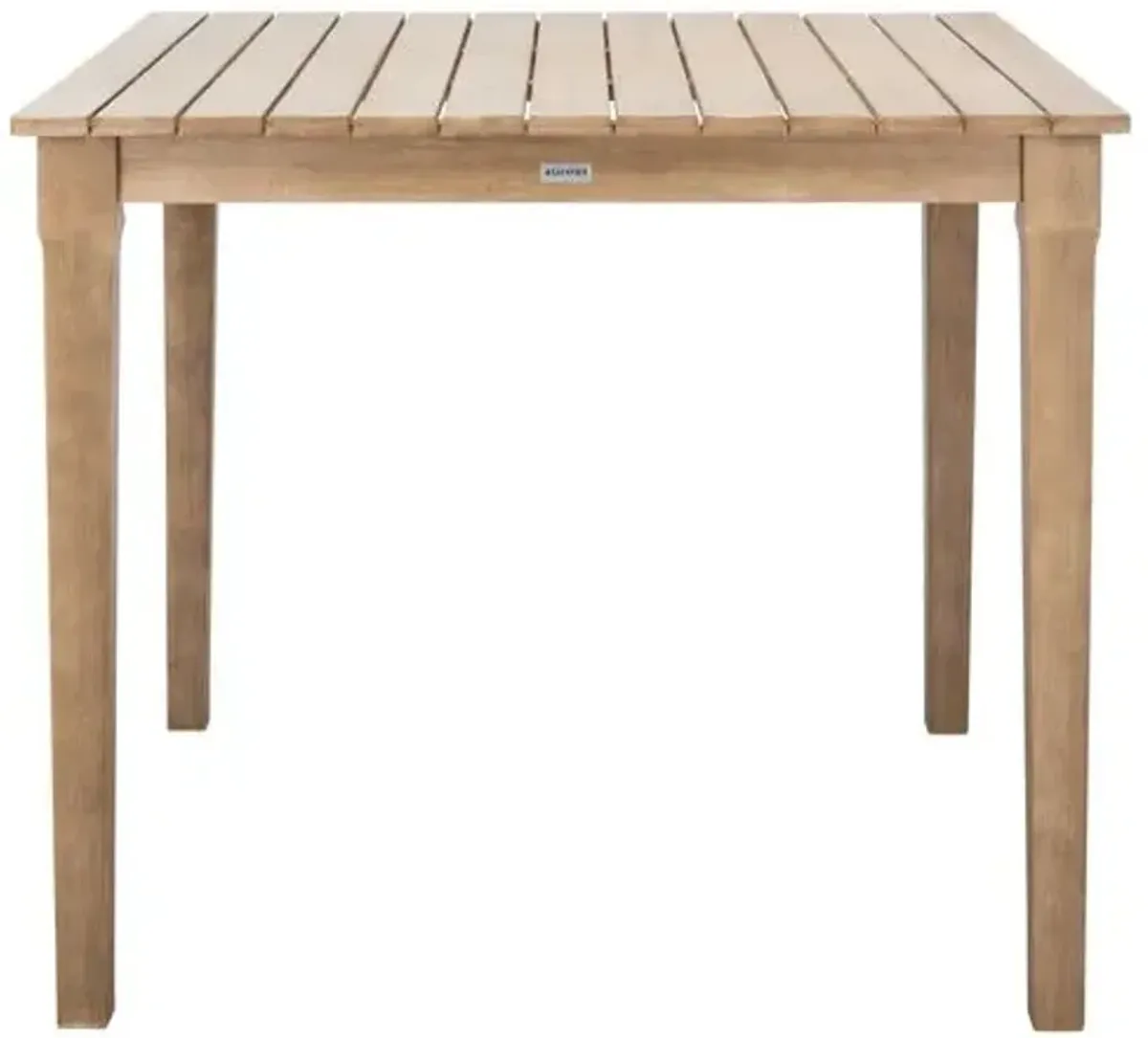 Paxton Outdoor Bar Table - Natural - Brown