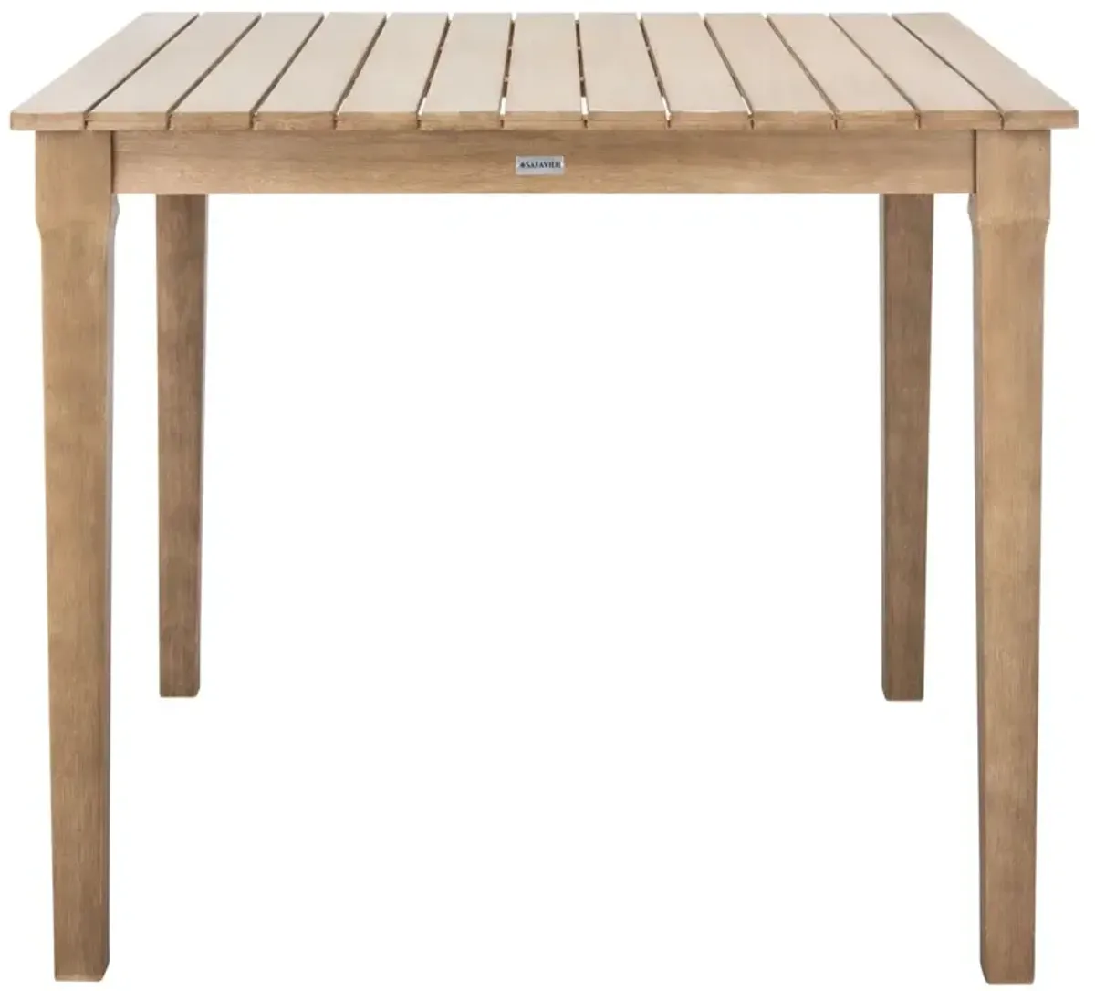 Darius Outdoor Bar Table, Natural