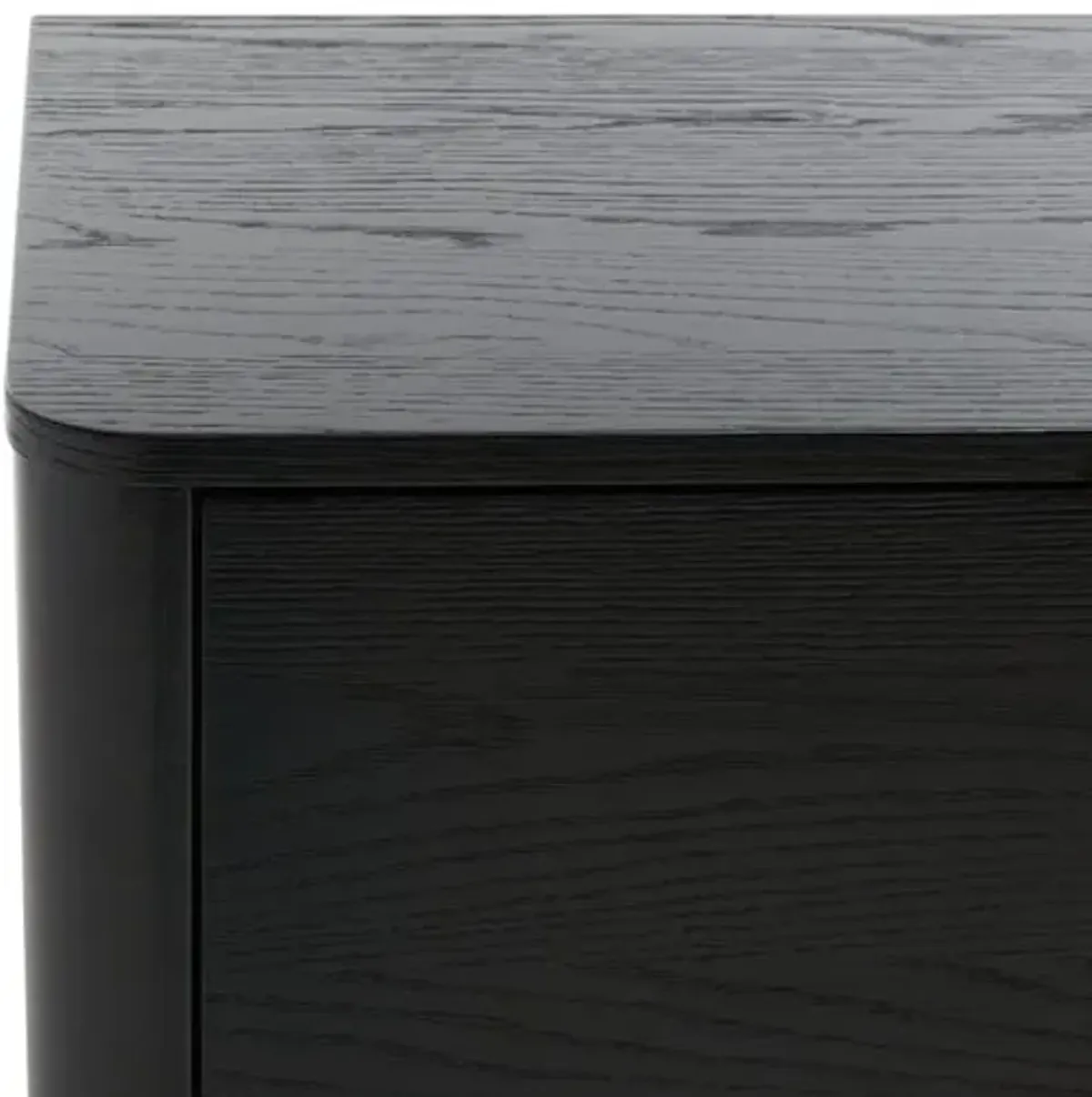 Cambira 6-Drawer Wood Dresser - Black