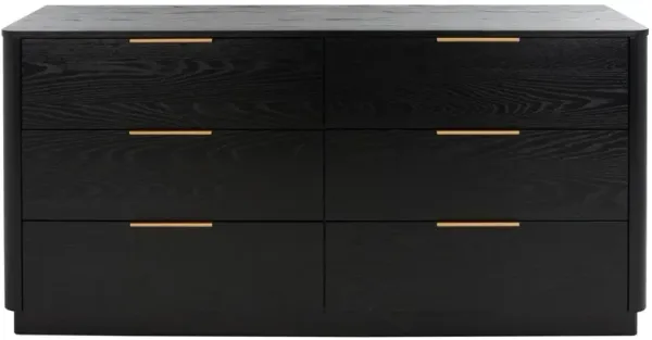 Cambira 6-Drawer Wood Dresser