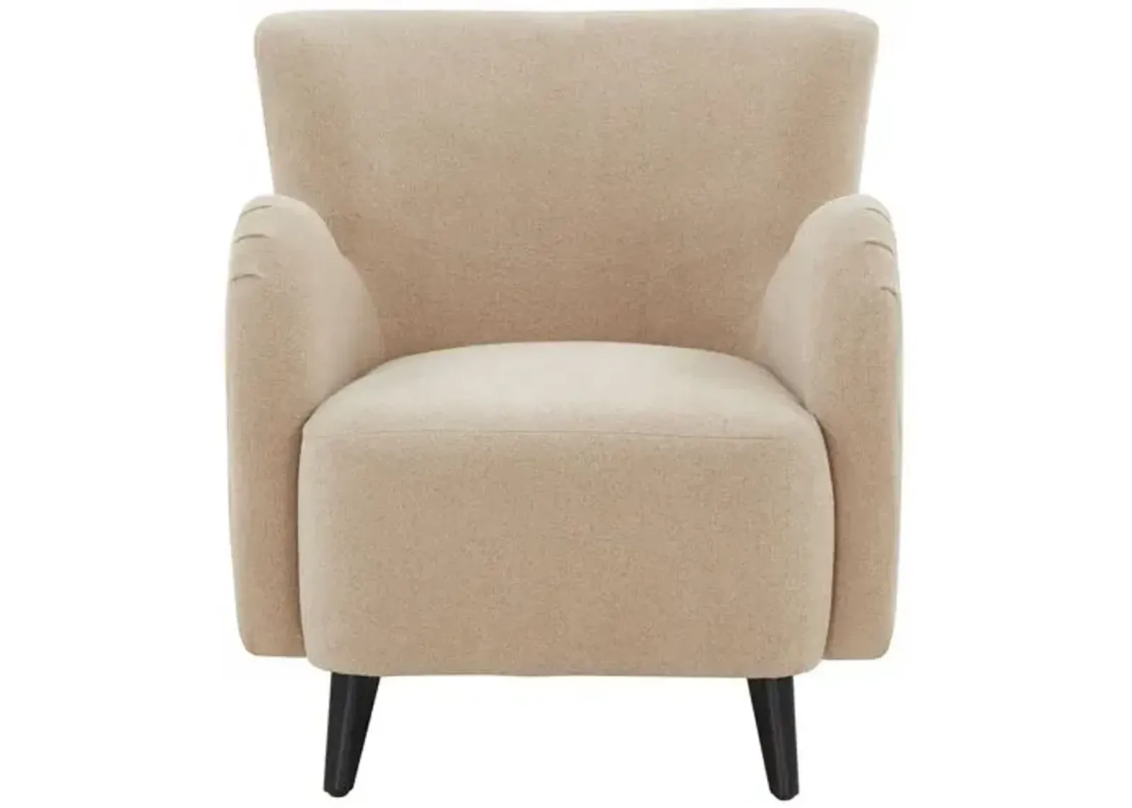 Primrose Modern Wingback Chair - Brown - Comfortable, Stylish