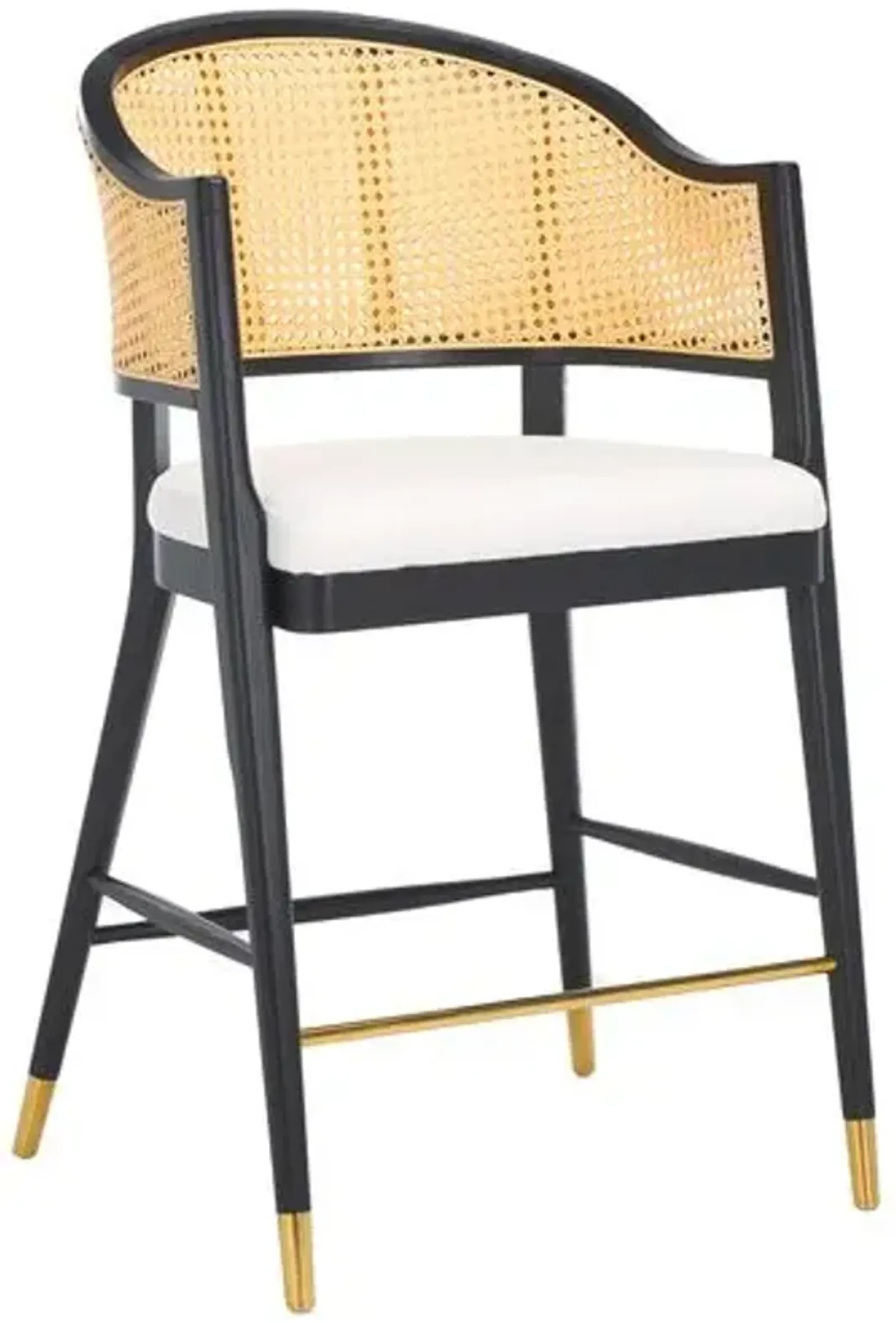 Ilaria Rattan Barstool - Multi