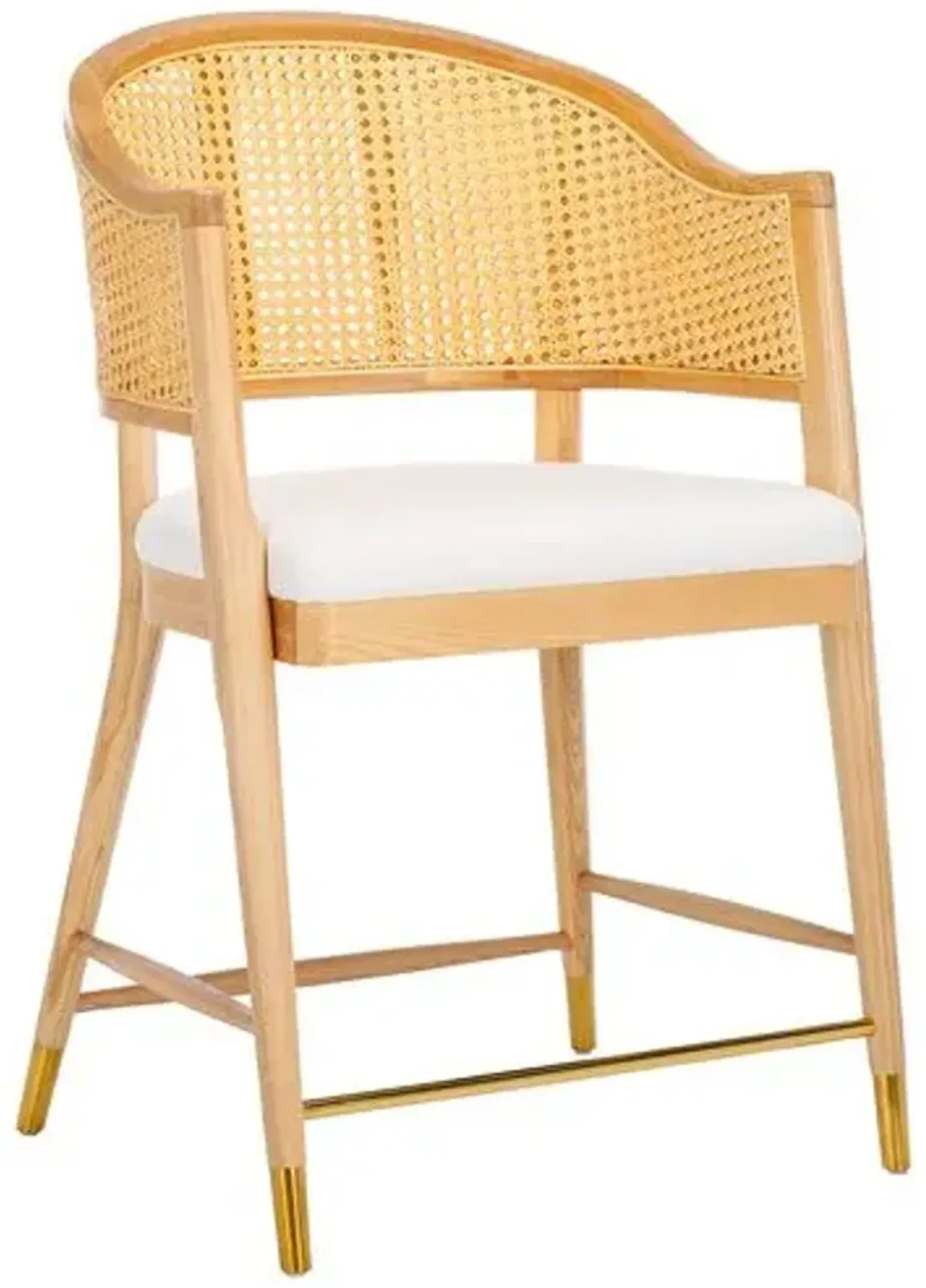 Ilaria Rattan Counter Stool