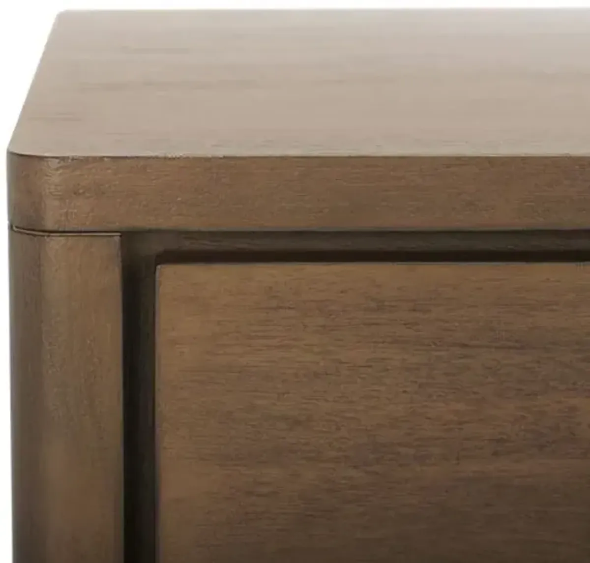 Kassandris 3-Drawer Wood Nightstand