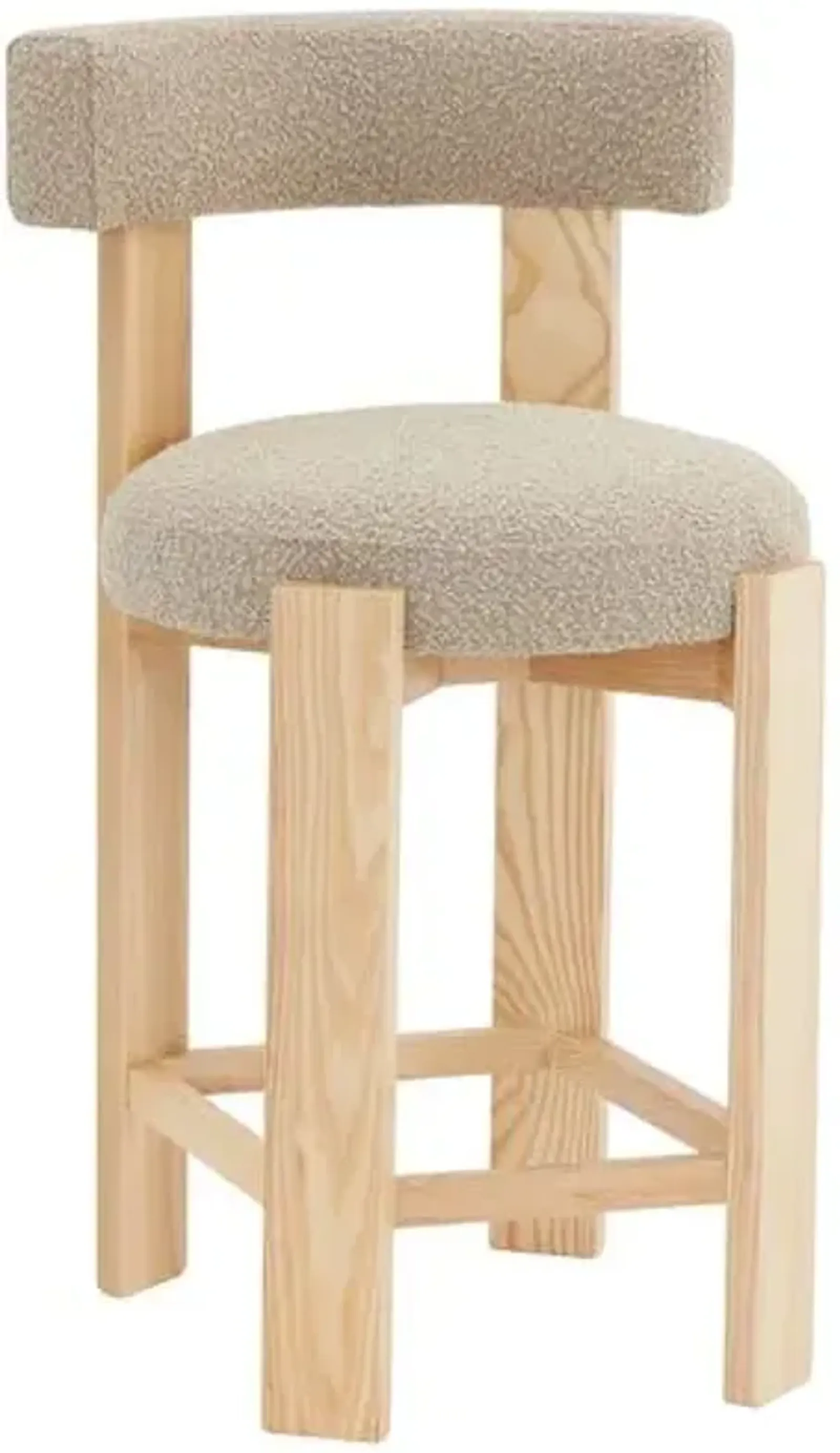 Blythe Boucle Counter Stool