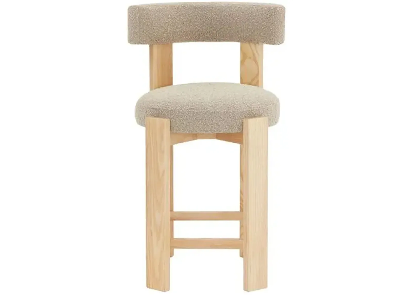 Blythe Boucle Counter Stool