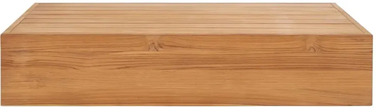 Gavriel Brazil Teak Outdoor Coffee Table, Natural