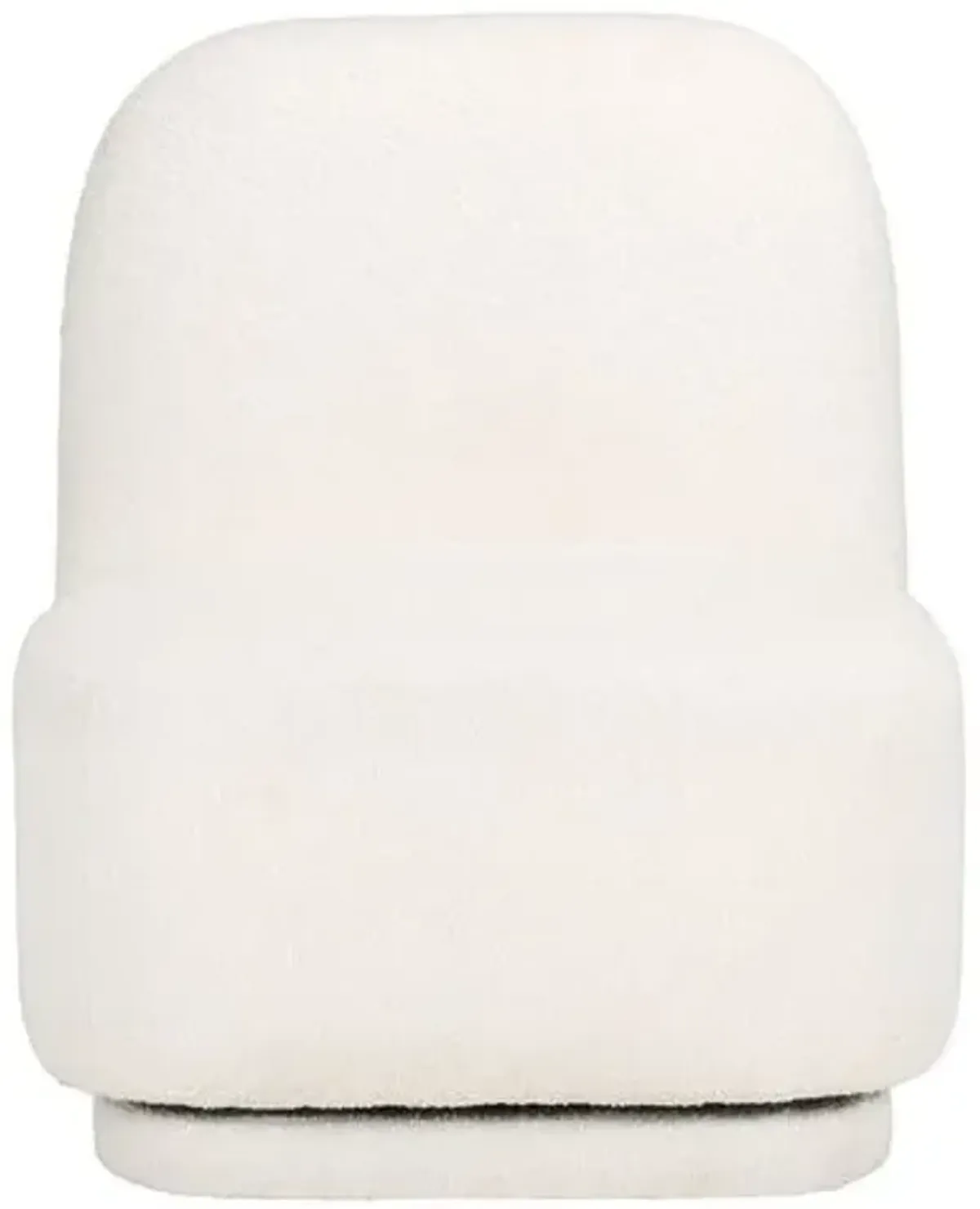 Thorne Boucle Swivel Chair - Ivory