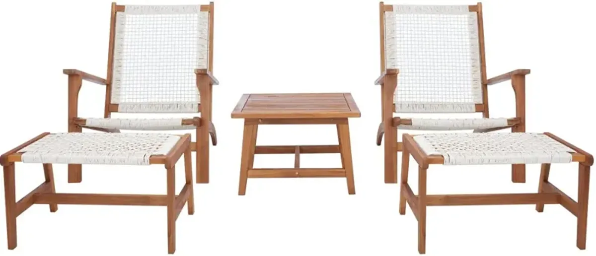 Ulysses 5-Pc Outdoor Chair Lounge Set