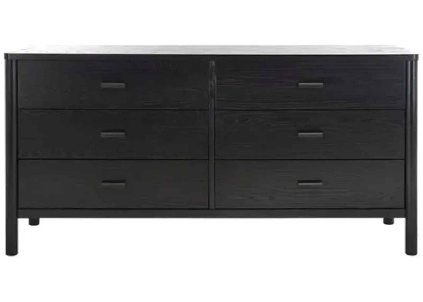 Una Wood Dresser - Black