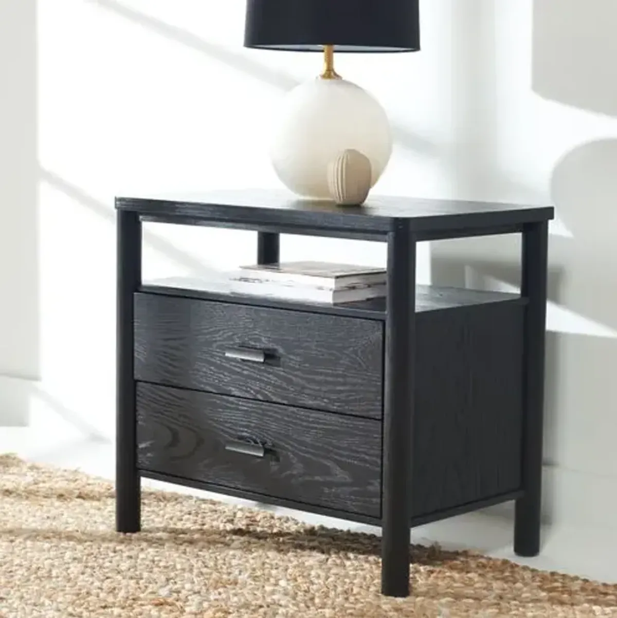 Una Wood Nightstand