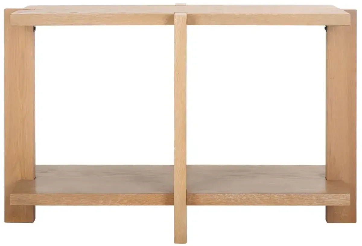 Vespera Rectangle Wood Console Table
