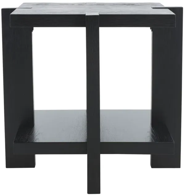 Vespera Square Wood Accent Table