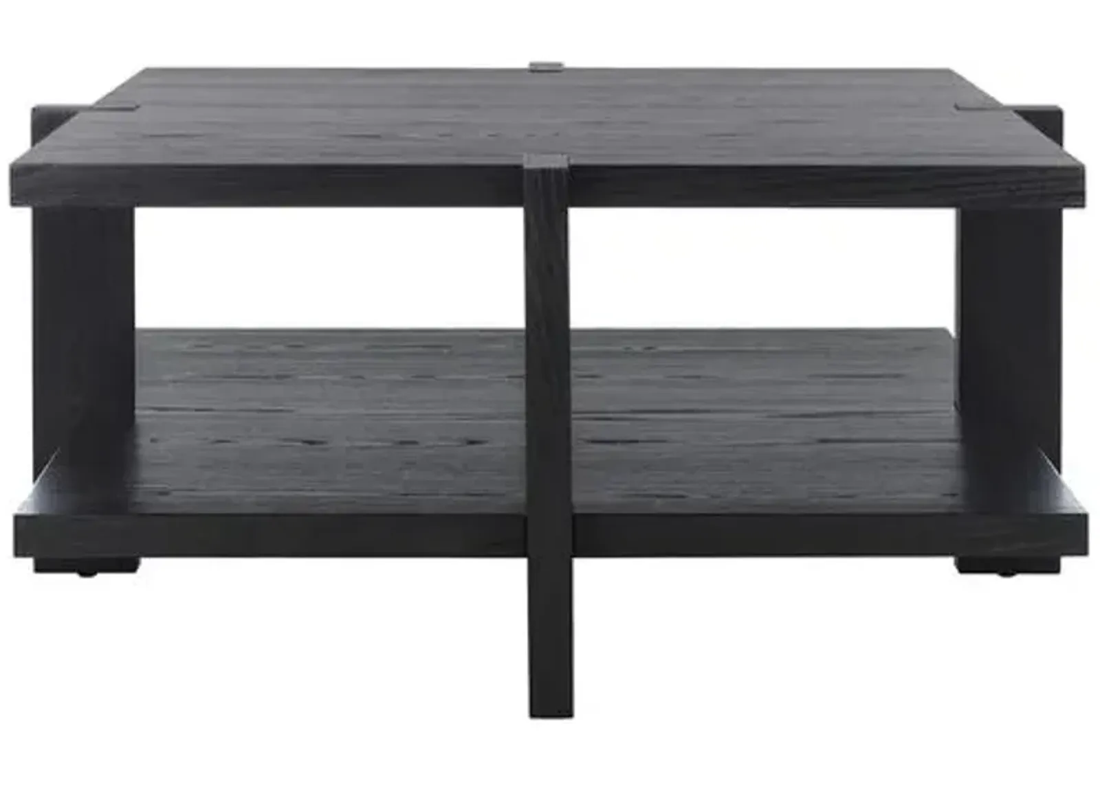 Vespera Square Coffee Table - Black