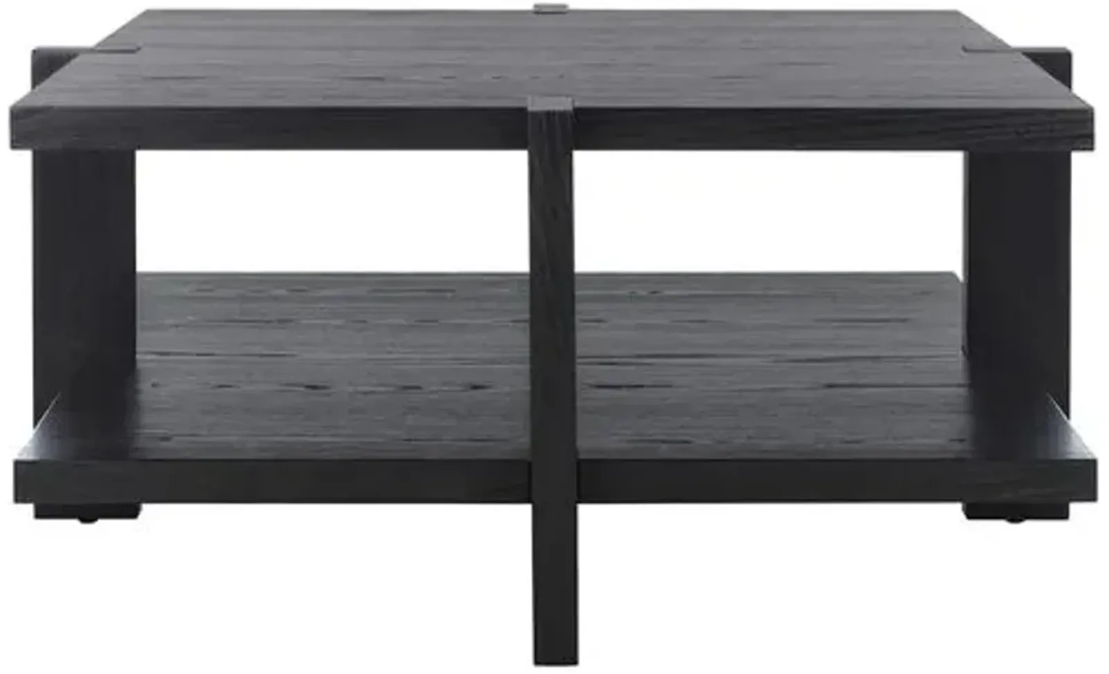 Vespera Square Coffee Table - Black