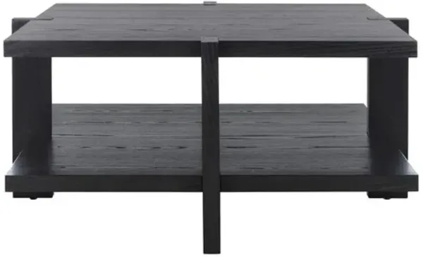 Vespera Square Coffee Table - Black