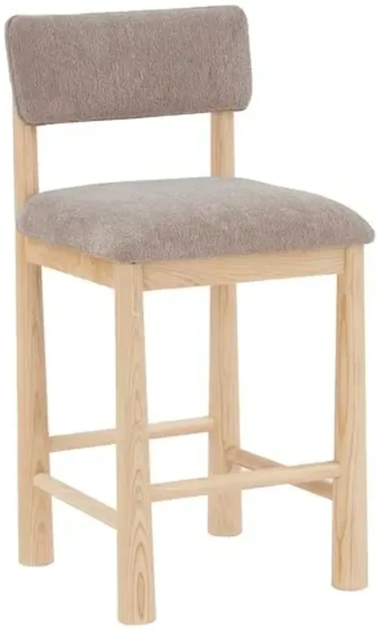 Shayna Boucle Counter Stool