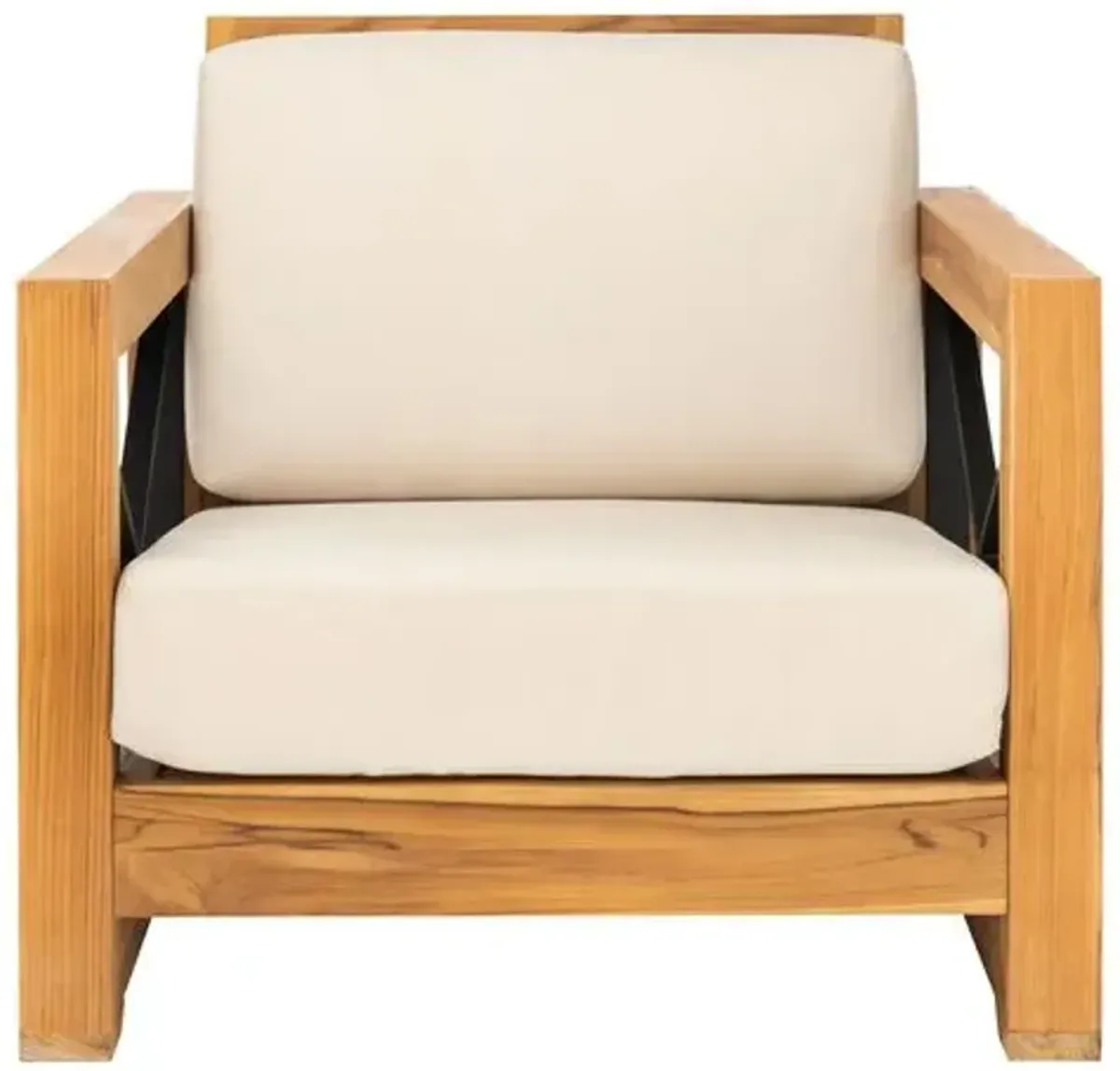 Wynston Outdoor Lounge Chair - Natural/Beige