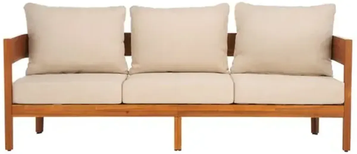 Yosef 3 Seater Sofa - Natural/Taupe