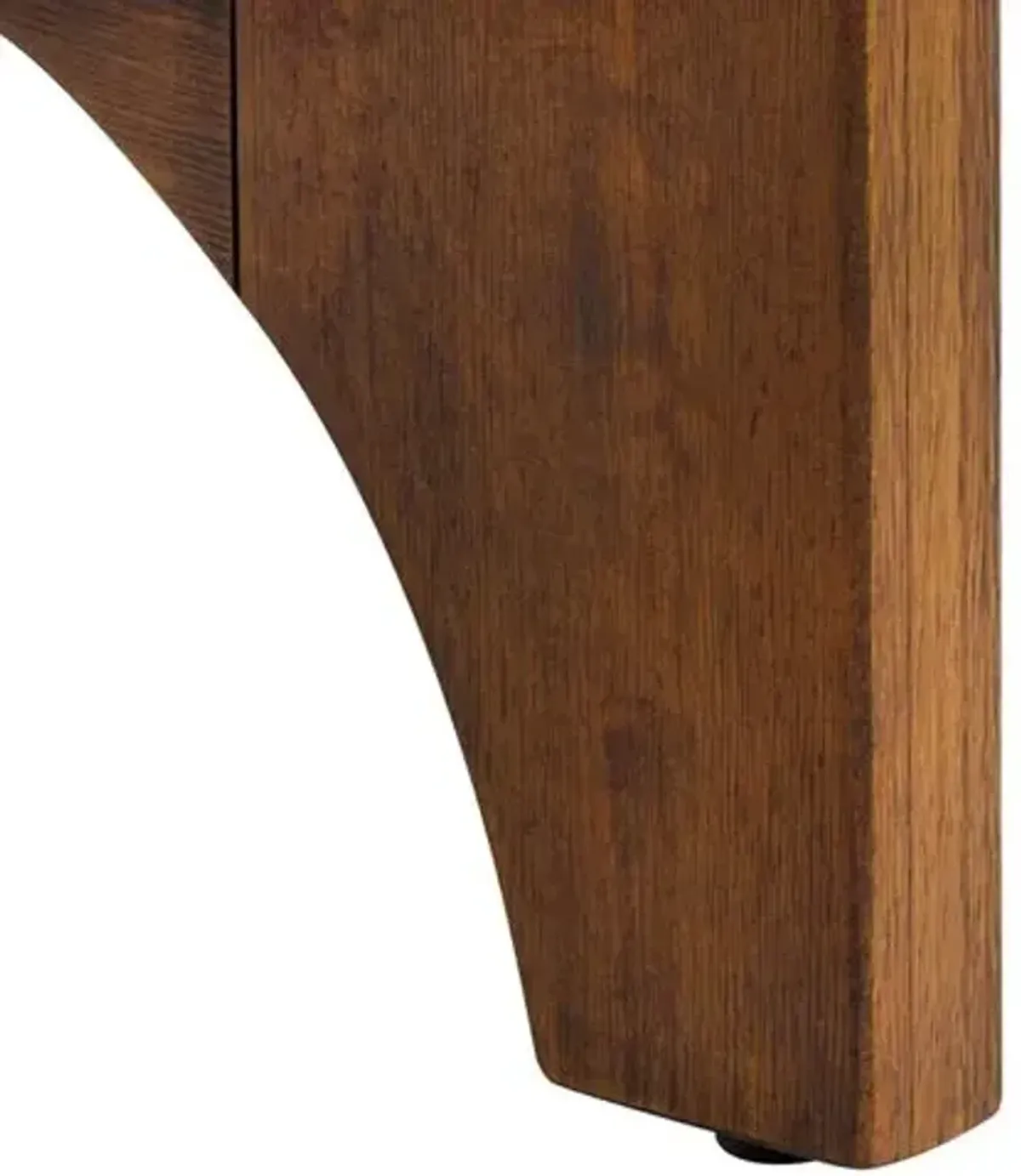 Zinnia Wood Console Table - Brown