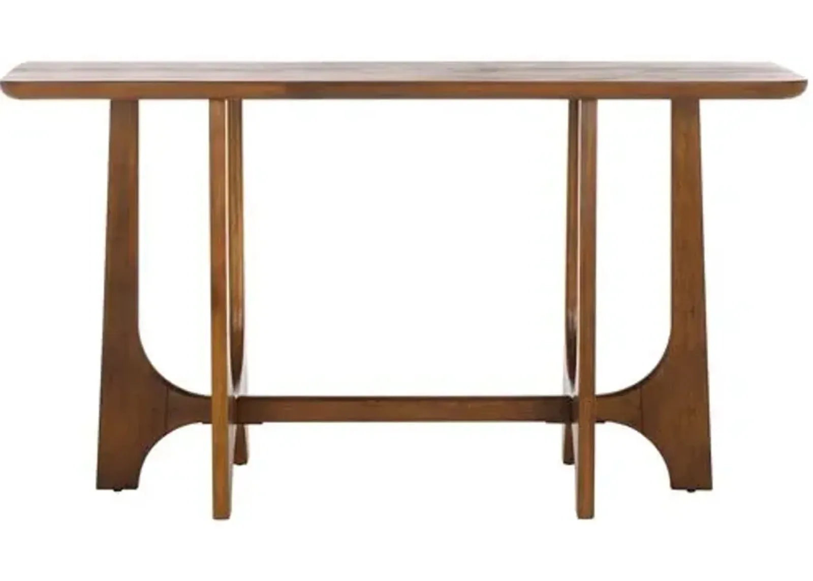 Zinnia Wood Console Table - Brown