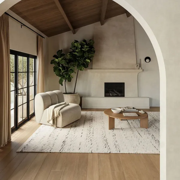 Santa Rug, Ivory